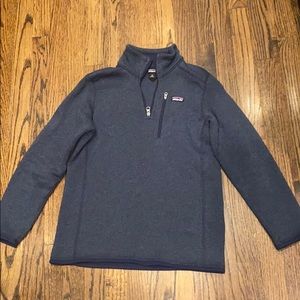 Boys Patagonia Quarter Zip Fleece